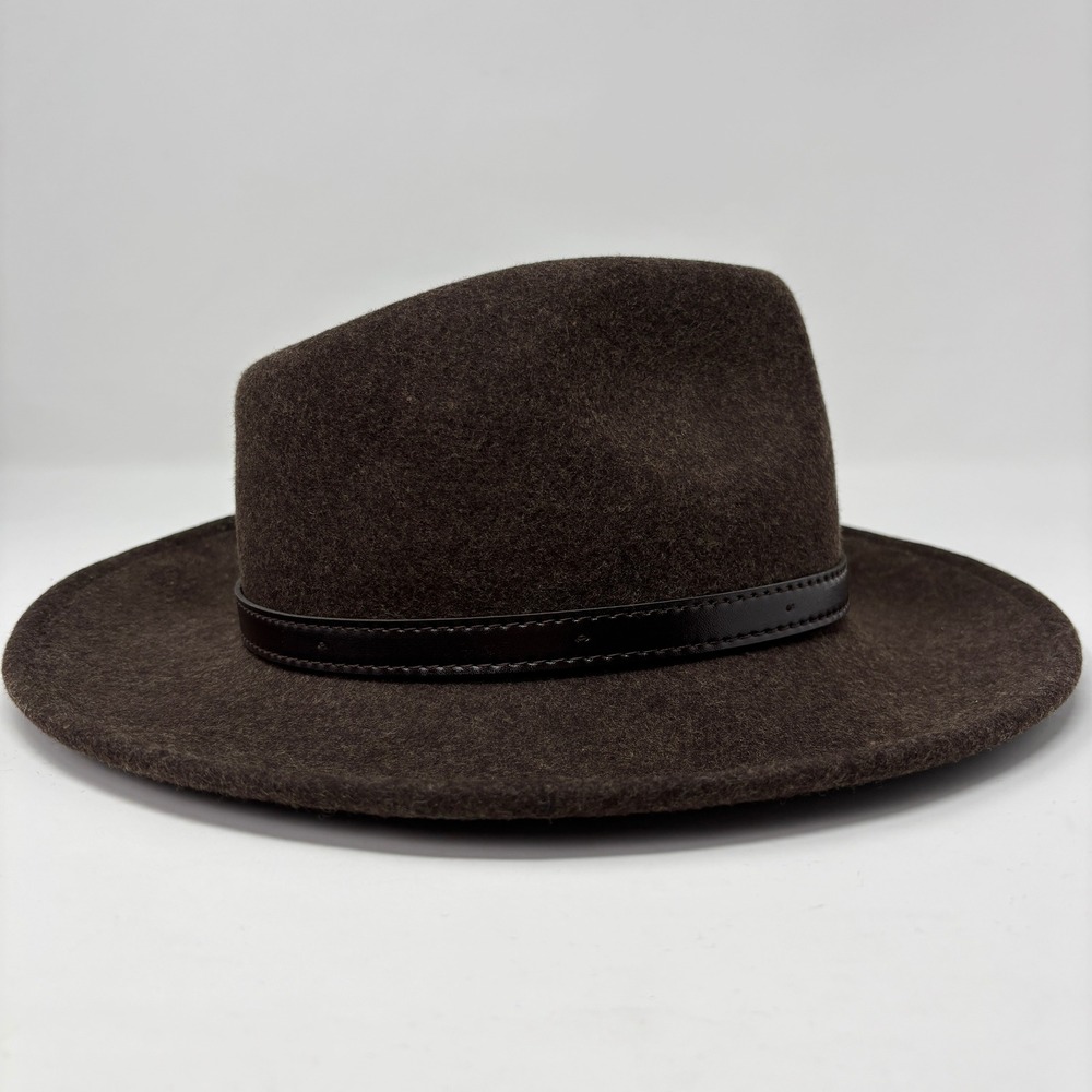 Pendleton Outback Hat Olive Mix Brown 100% Wool Felt Fedora Outback Western M